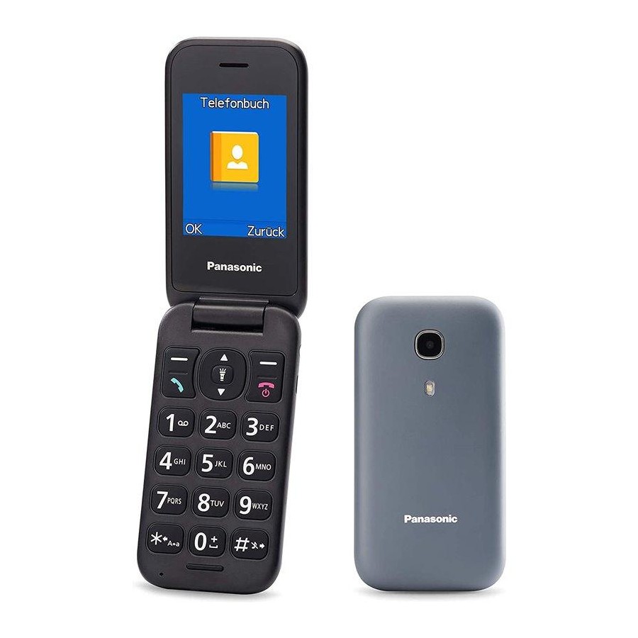 MOVIL PANASONIC KX-TU400EXG 2.4" SOS GRIS