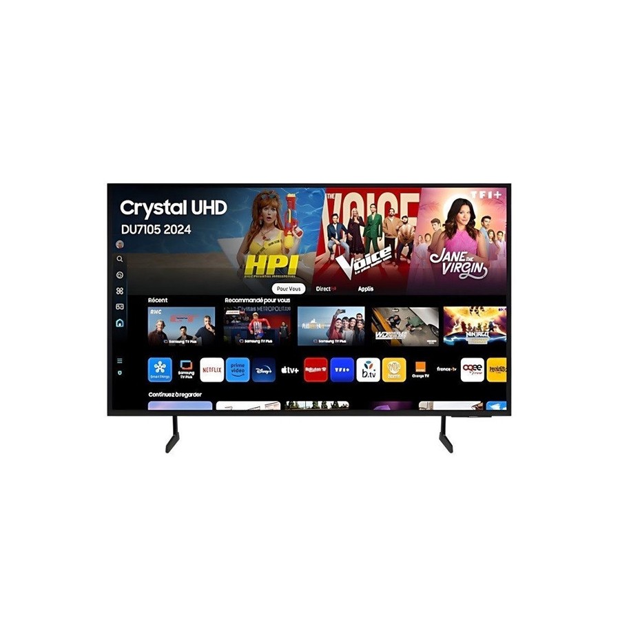 TV SAMSUNG 75" 75DU7105 CRYSTAL UHD SMART WIFI BT