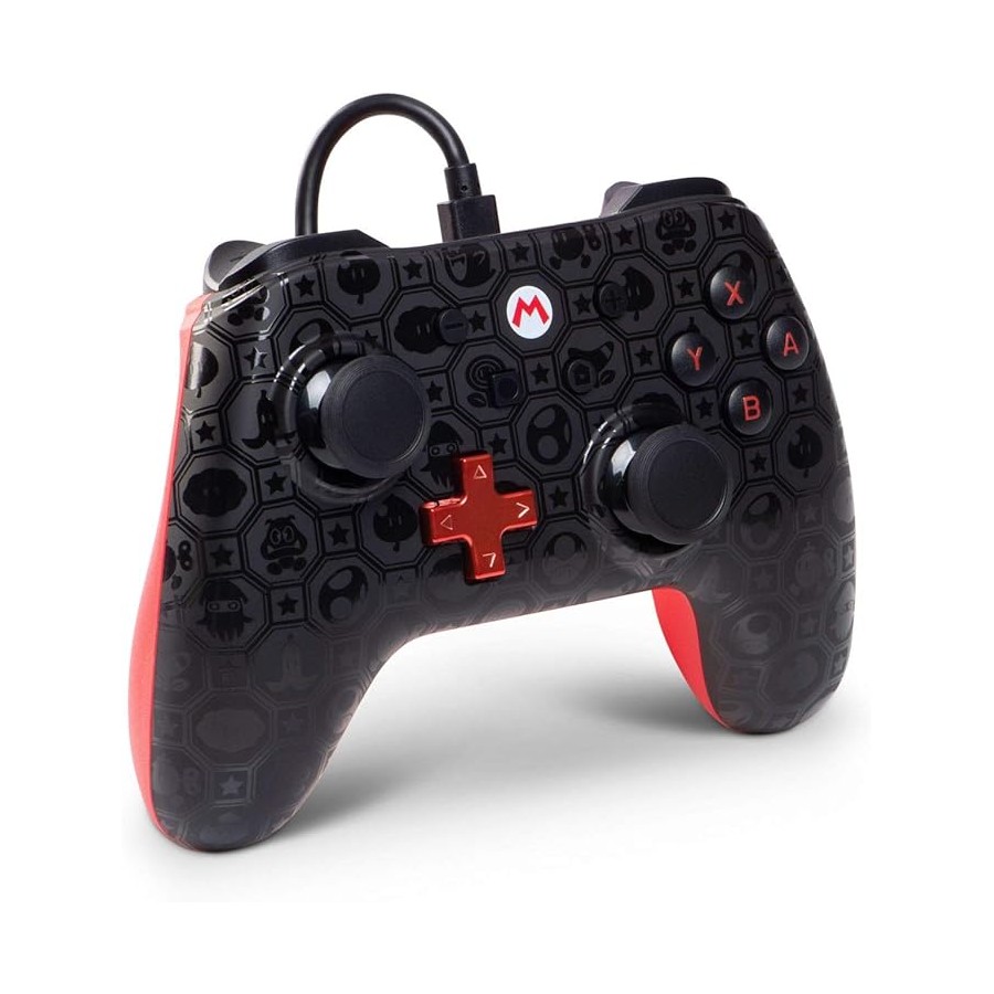 MANDO NINTENDO SWITCH PRO-CONTROL MIDNIGHT MARIO