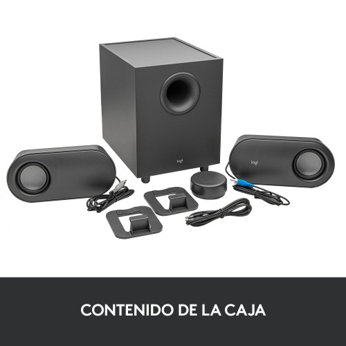 Logitech 980-001348 conjunto de altavoces 40 W Universal Grafito 2.1 canales 10 W Bluetooth Logitech 980-001348 conjunto de altavoces 40 W Universal Grafito 2.1 canales 10 W Bluetooth