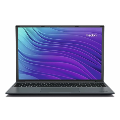 MEDION AKOYA E16433 Intel® Core™ i7 i7-1255U Portátil 40,6 cm (16") Full HD+ 16 GB LPDDR5-SDRAM 1 TB SSD Windows 11 Home Gris