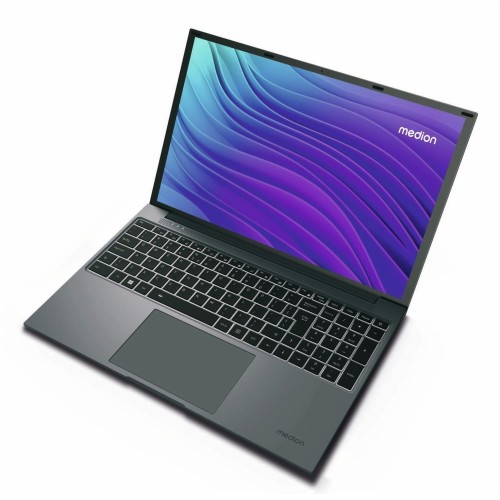 MEDION AKOYA E16433 Intel® Core™ i7 i7-1255U Portátil 40,6 cm (16") Full HD+ 16 GB LPDDR5-SDRAM 1 TB SSD Windows 11 Home Gris