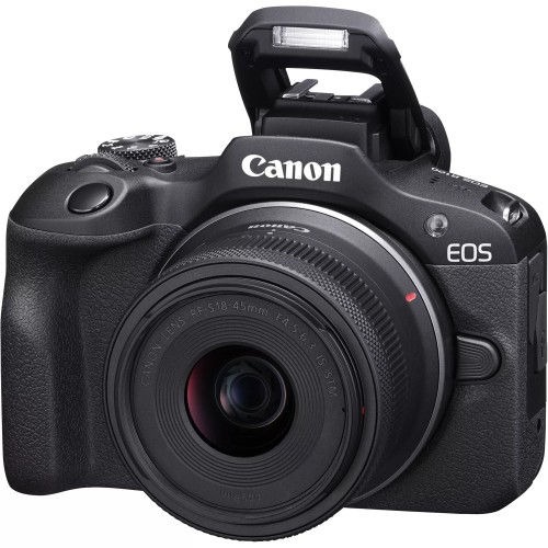 Canon EOS R100 + RF-S 18-45mm F4.5-6.3 IS STM Kit MILC 24,1 MP CMOS 6000 x 4000 Pixeles Negro Canon EOS R100 + RF-S 18-45mm F4.5-6.3 IS STM Kit MILC 24,1 MP CMOS 6000 x 4000 Pixeles Negro