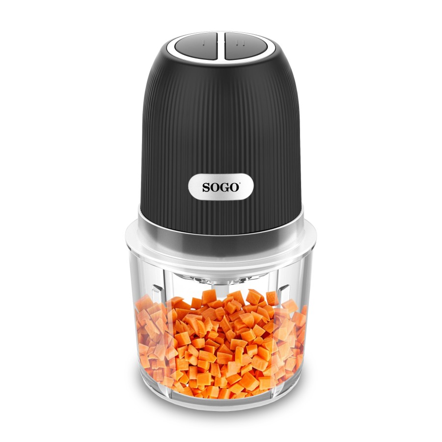 Sogo MaxChop 350 picadora eléctrica de alimentos 0,6 L 300 W Negro Sogo MaxChop 350 picadora eléctrica de alimentos 0,6 L 300 W Negro
