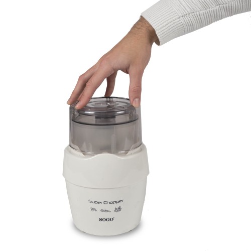 Sogo PIC-SS-5810 picadora eléctrica de alimentos 0,25 L 800 W Blanco Sogo PIC-SS-5810 picadora eléctrica de alimentos 0,25 L 800 W Blanco