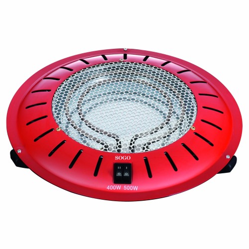 Sogo CAL-SS-18280 calefactor eléctrico Interior Rojo 900 W