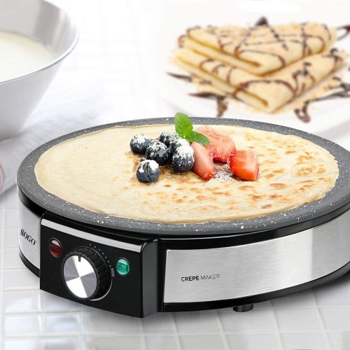 Sogo CMA-SS-7187 crepera 1 crep(s) 1200 W Negro