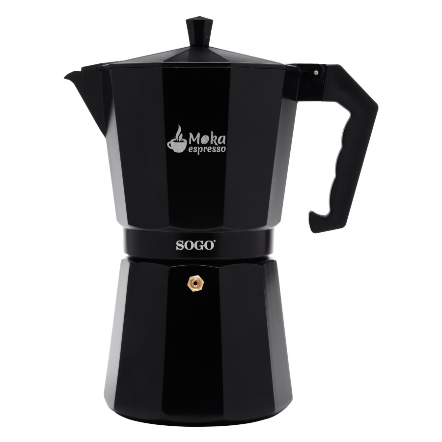 Sogo CAF-SS-7620 cafetera manual Cafetera italiana Negro