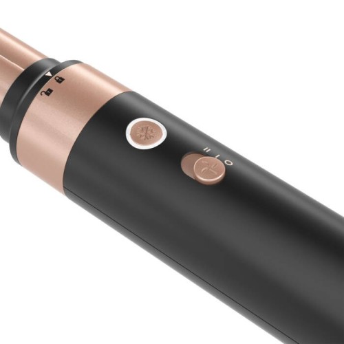 Sogo SEC-SS-3730 Utensilio de peinado Herramienta de peinado con múltiples accesorios Caliente Negro, Oro 1400 W 1,8 m