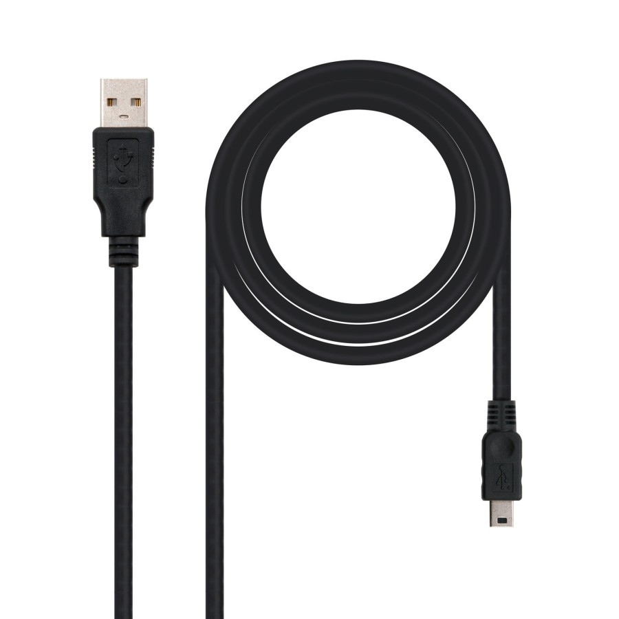 Nanocable CABLE USB 2.0, TIPO A M-MINI USB 5PIN M, 1.8 M