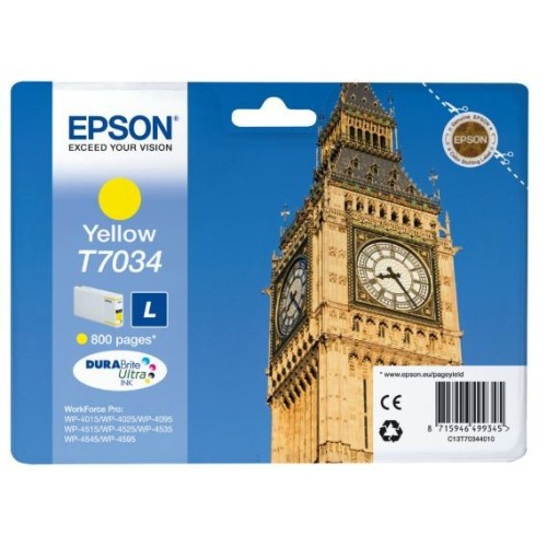 Epson Big Ben Cartucho T70344010 amarillo L