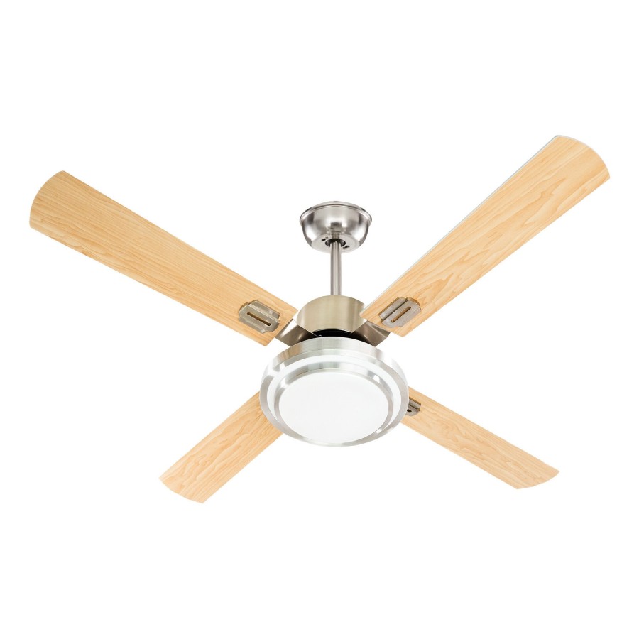 Sogo VEN-SS-21820 ventilador Níquel, Madera