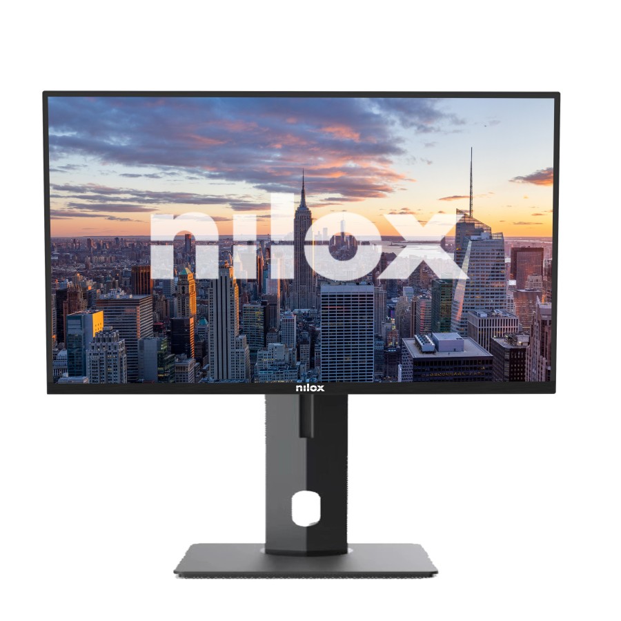 Nilox Monitor 27”, 2K, IPS, 4ms, 75 Hz, HDMI y DP Nilox Monitor 27”, 2K, IPS, 4ms, 75 Hz, HDMI y DP