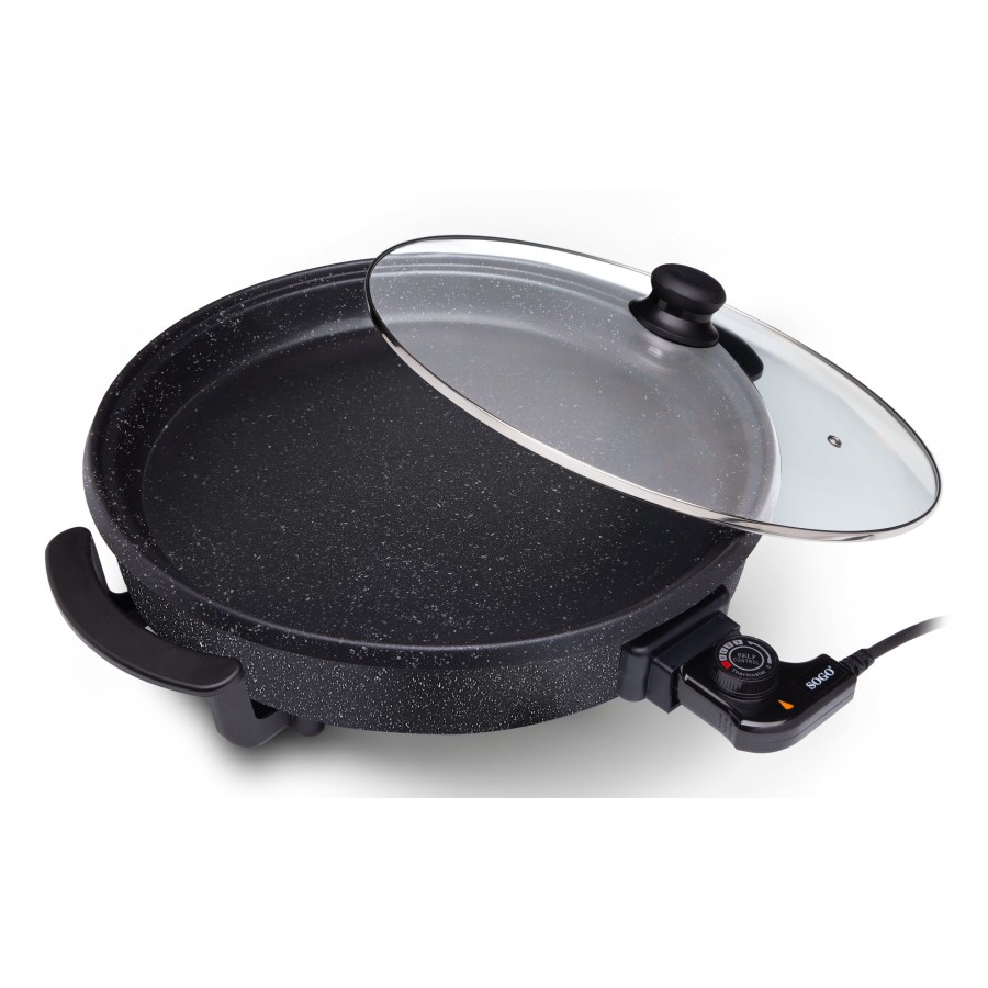 Sogo PIZ-SS-10062 fabricante de pizza y hornos 1 Pizza(s) 1500 W Negro