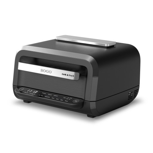 Sogo SS-10130 Sencillo 4 L Independiente 1700 W Freidora de aire caliente Negro Sogo SS-10130 Sencillo 4 L Independiente 1700 W Freidora de aire caliente Negro