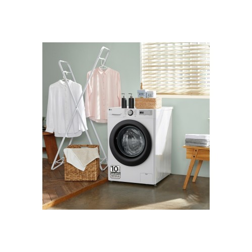 LG F4WR5011A6F lavadora Carga frontal 11 kg 1400 RPM Blanco