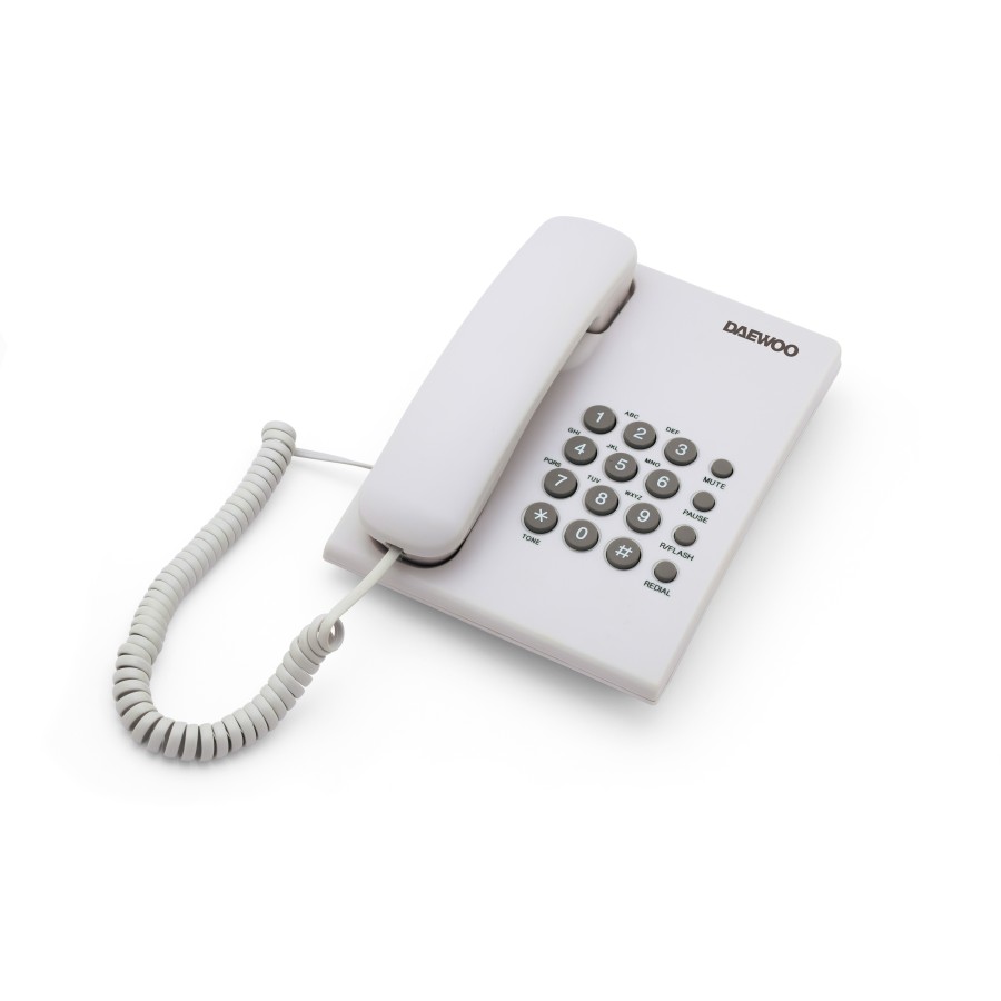 Daewoo DTC-215 Teléfono analógico Blanco