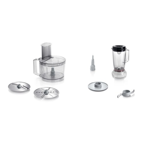 Bosch MCM3201B robot de cocina 800 W 2,3 L Negro, Transparente
