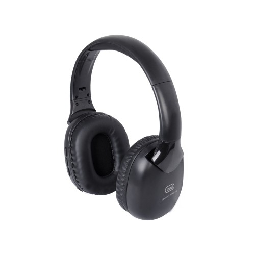 Trevi FRS 1490 RW Auriculares Inalámbrico Diadema Llamada Música TV USB Tipo C Base de carga Negro