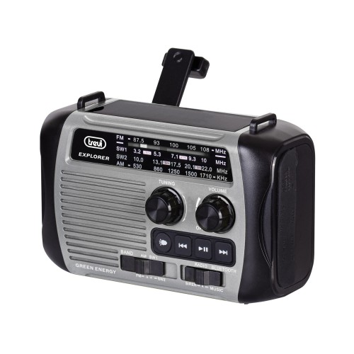 Trevi RA 7F30 BT Portátil Analógica Negro, Gris