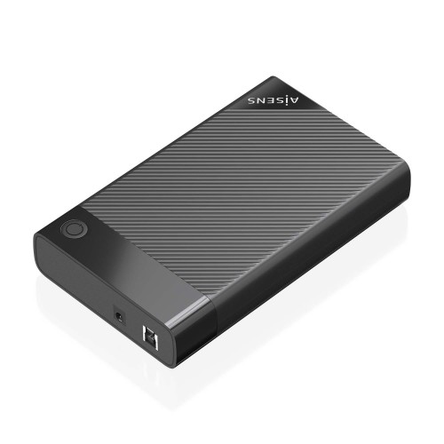 AISENS Caja Externa 3.5" ASE-3529B SATA A USB 3.0 USB3.1 Gen1, Negra
