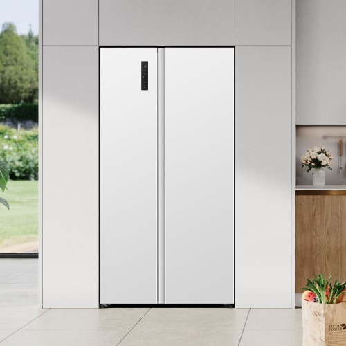 Hisense RS3P538NEWE nevera puerta lado a lado Independiente 527 L Blanco