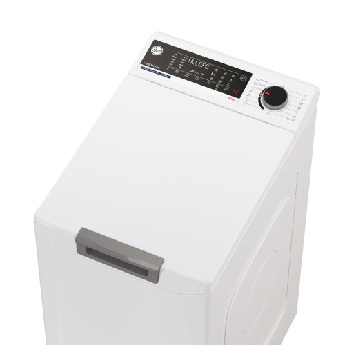 Hoover H-WASH 500 THOS486TM4-S lavadora Carga superior 8 kg 1400 RPM Blanco