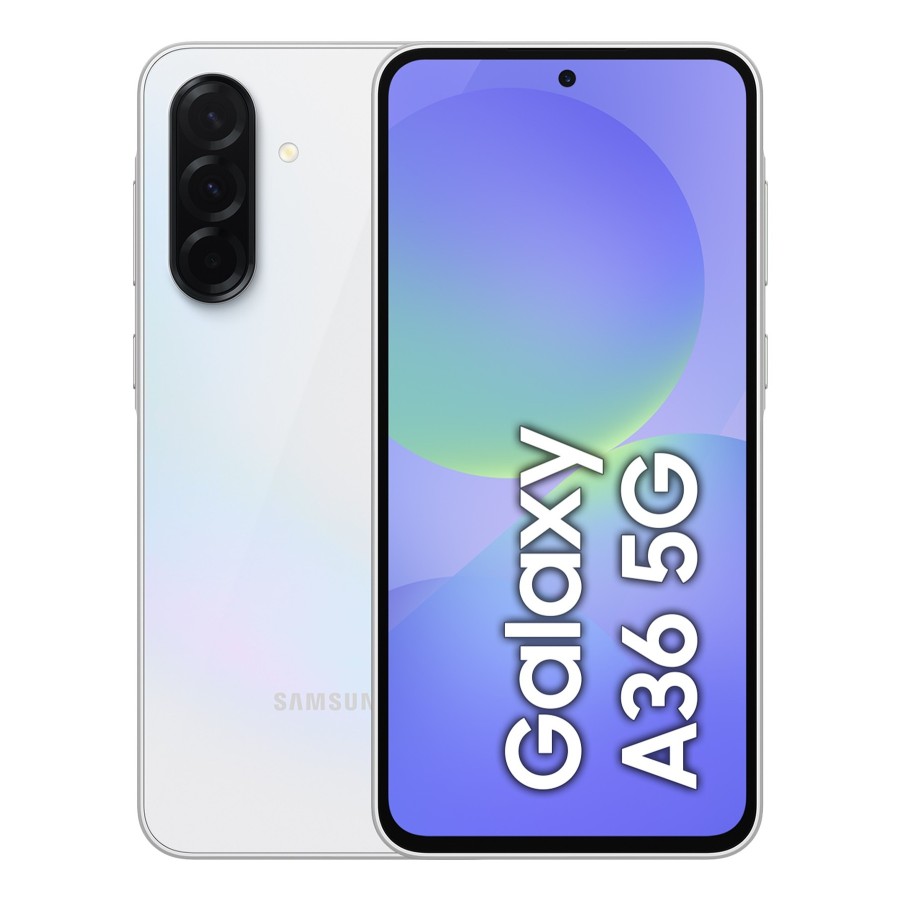 Samsung Galaxy A36 5G 17 cm (6.7") SIM doble Android 15 USB Tipo C 8 GB 256 GB 5000 mAh Blanco