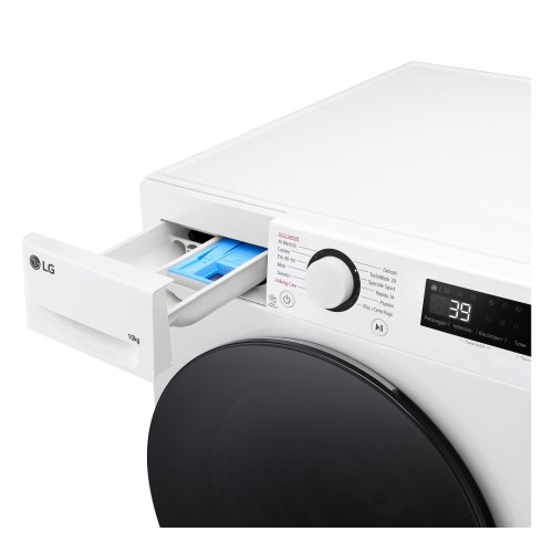 LG F4WR6010AGW lavadora Carga frontal 10 kg 1400 RPM Blanco