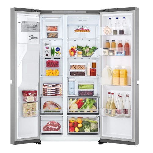 LG GSLC41PYPE nevera puerta lado a lado Independiente 641 L Plata