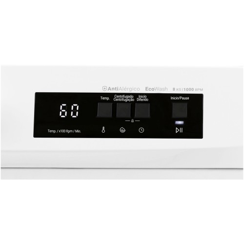 Daewoo WM810T0WU0ES lavadora Carga frontal 8 kg 1000 RPM Blanco Daewoo WM810T0WU0ES lavadora Carga frontal 8 kg 1000 RPM Blanco