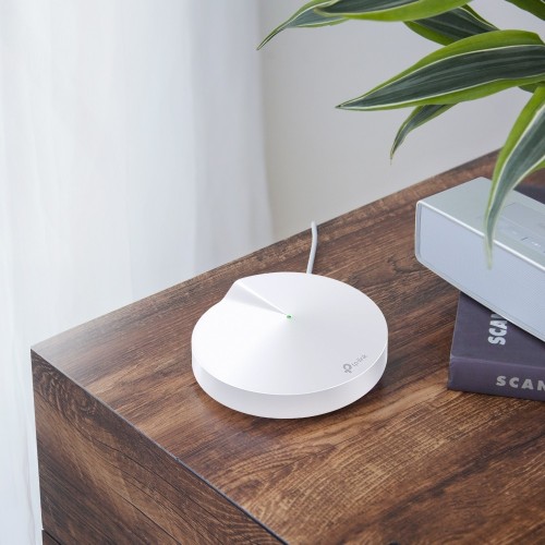 TP-Link Deco M5(3-pack) Doble banda (2,4 GHz 5 GHz) Wi-Fi 5 (802.11ac) Blanco 2 Interno TP-Link Deco M5(3-pack) Doble banda (2,4 GHz 5 GHz) Wi-Fi 5 (802.11ac) Blanco 2 Interno