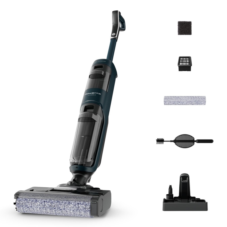Rowenta X-Clean 2 GZ2251E0 aspiradora de pie y escoba eléctrica Aspiradora escoba Batería Seca y húmeda Ciclónico Sin bolsa 0 L