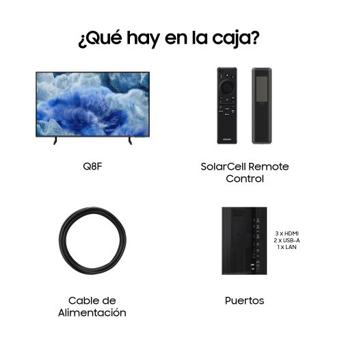 Samsung TV 55" QLED Q8F 4K Vision AI Smart TV 2025