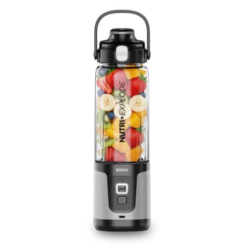 Sogo BAT-SS-5517 picadora eléctrica de alimentos 0,75 L 100 W Negro, Gris