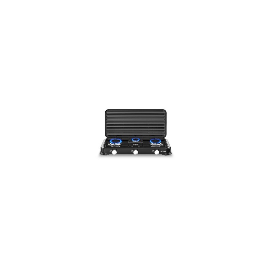 Sogo COC-SS-10237 hobs Negro Independiente 58 cm Encimera de gas 3 zona(s) Sogo COC-SS-10237 hobs Negro Independiente 58 cm Encimera de gas 3 zona(s)