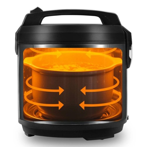 Sogo OLL-SS-10615 olla multi-cocción 5 L 900 W Negro, Acero inoxidable