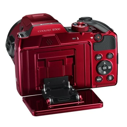 Camara Nikon Coolpix B500 16MP Roja